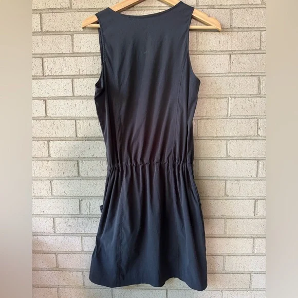 Toad&Co Women's Black Sleeveless Athletic/Performance Dress - Picture 3 of 5